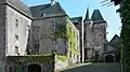 Courtyard of lower castle