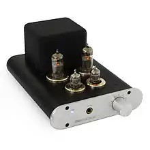 A small tube headphone amplifier.