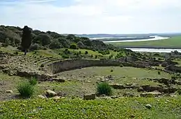 Picture of the Roman amphitheater in Lixus