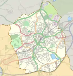 Whalley Range is located in Blackburn