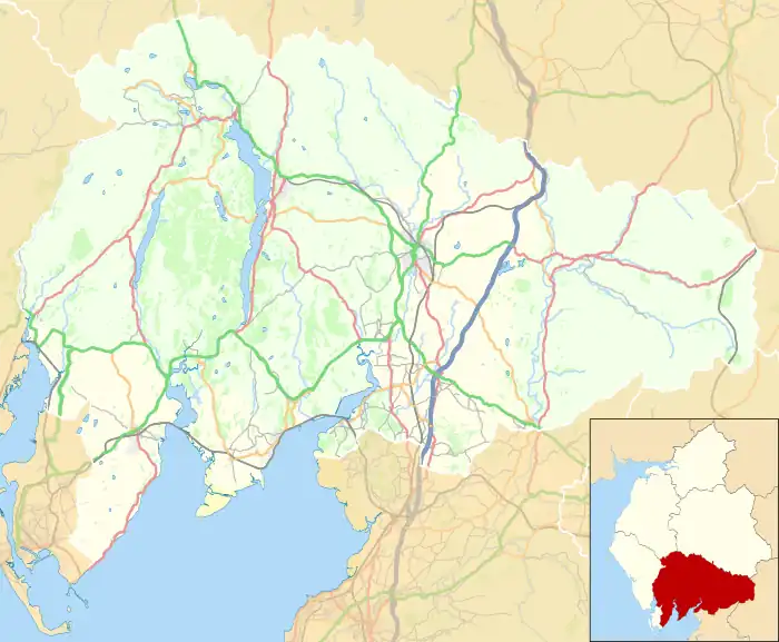 Bowness-on-Windermere is located in the former South Lakeland district