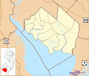 Leesburg is located in Cumberland County, New Jersey