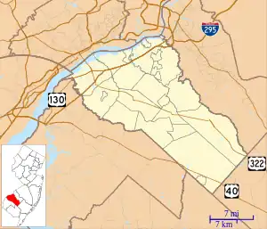 Wenonah is located in Gloucester County, New Jersey