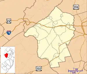 Flemington is located in Hunterdon County, New Jersey