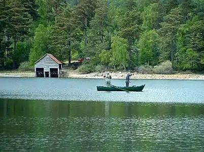 Fishermen on the loch