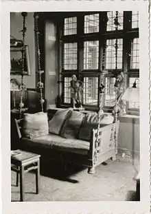 Swing Settee (1908), The Deanery, Bryn Mawr College, Bryn Mawr, Pennsylvania.