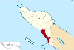 Location within Aceh