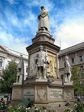 Leonardo Monument, Milan