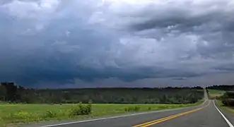 Route 253 near Cookshire.