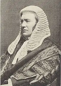 Image 12Lindley LJ was the leading expert on partnerships and company law in the Salomon v. Salomon & Co. case. The landmark case confirmed the distinct corporate identity of the company. (from Corporation)