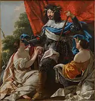 Portrait of Louis XIII (1643), Louvre