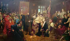 The Union of Lublin by Jan Matejko