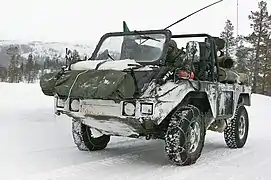 LSV (AT version) in the snow