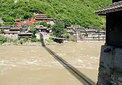 Luding Bridge crossing the Dadu River