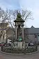 Monument to Del Cour on Place Saint-Paul, Liege