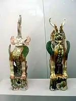 Pair of earth spirits