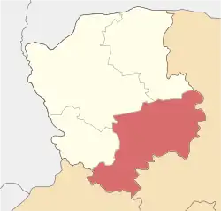 Location of Lutsk Raion