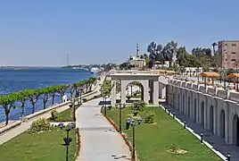 The New Corniche in Luxor