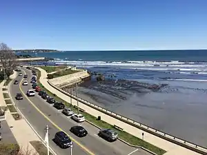 Northerly view over Lynn Shore Drive to Swampscott