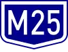 M25 expressway shield