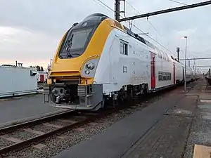 NMBS/SNCB M7 double-decker train