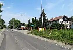 Street of Marysin, Gmina Jastków