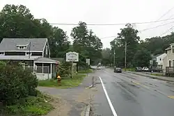 MA Route 58 Northbound entering Hanson