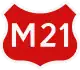 M21 highway shield}}