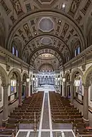 View down the nave to the chancel