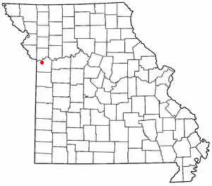 location of Independence Missouri, where the Donners and Reeds arrived on May 10, 1846