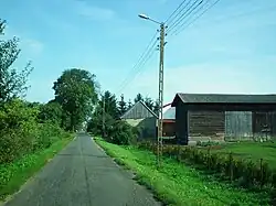 Street of Jamno, Sulęcin County