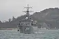 JS Hirado underway on 16 September 2019