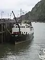 Oldenburg moored at Ilfracombe