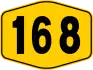 Federal Route 168 shield}}