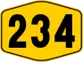 Federal Route 234 shield}}