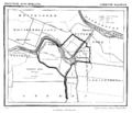 Map of the former municipality of Maasdam around 1871