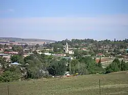 View of the town