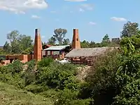 A brick factory in Ambohimanga Sud