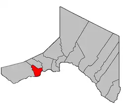 Location within Madawaska County.