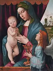 Madonna with Angel1495-1500, Pittsburg