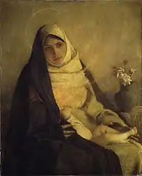 Madonna of the Rose, 1885