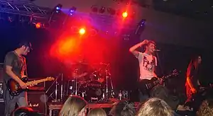 Madsen performing at Campus Live Open Air in 2005