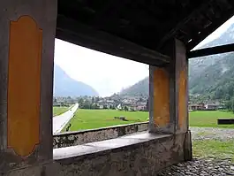 Maggia village from S. Maria Delle Grazie