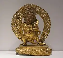 Tibetan Mahakala at National Museum, New Delhi, India