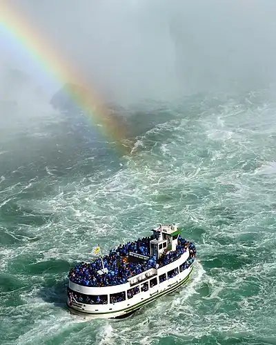 Maid of the Mist tourboat for the Niagara Falls