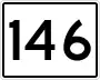 State Route 146 marker