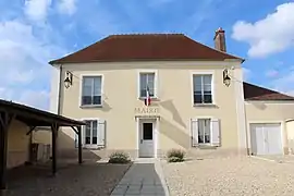 The town hall in Bussy-Saint-Martin