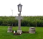 Grave of Major Willie Redmond, killed during the Battle of Messines (1917)