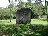 Maka faakinanga stone throne