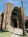 Puerta de los Cuartos de Granada, the entrance to the inner citadel